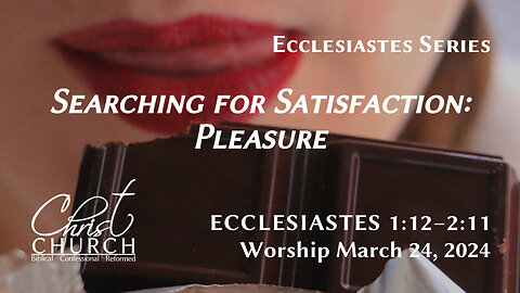 Searching for Satisfaction: Pleasure