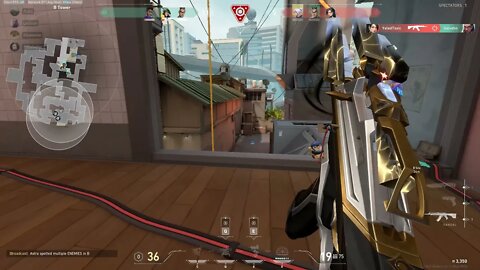 1vs4 Clutch - Valorant Clutch Moment