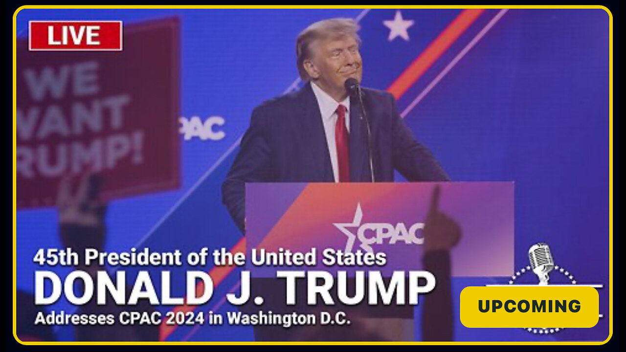 Trump CPAC 2024 and Victory Speech in South Carolina - 2/24/24 (LIVE STREAM)