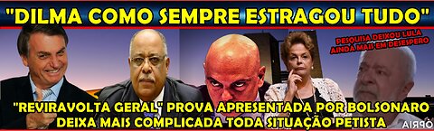 URGENTE “REVIRAVOLTA GERAL” A VOLTA TRIUNFAL DE BOLSONARO PROVA FOI APRESENTADA “LULA EM DESESPERO”