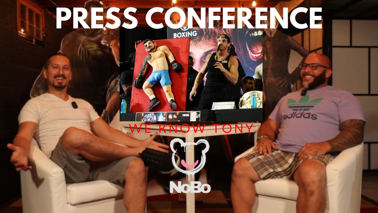 Logan Paul talks about Tony and Dillon's Mom Nikki at the Press Conference