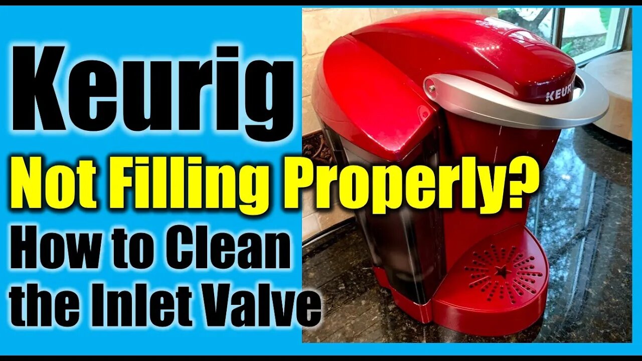 🔥Keurig ● Not Filling Properly? ● Clean the Water Inlet Valve and Fix Low Fill Levels ✅