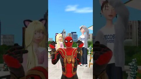 Vídeo de Animação - Homem Aranha Spider Man #shorts