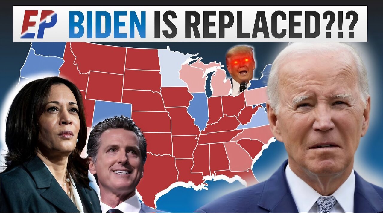 2024 Election Map Prediction if Joe Biden Drops out | TRUMP vs. ???