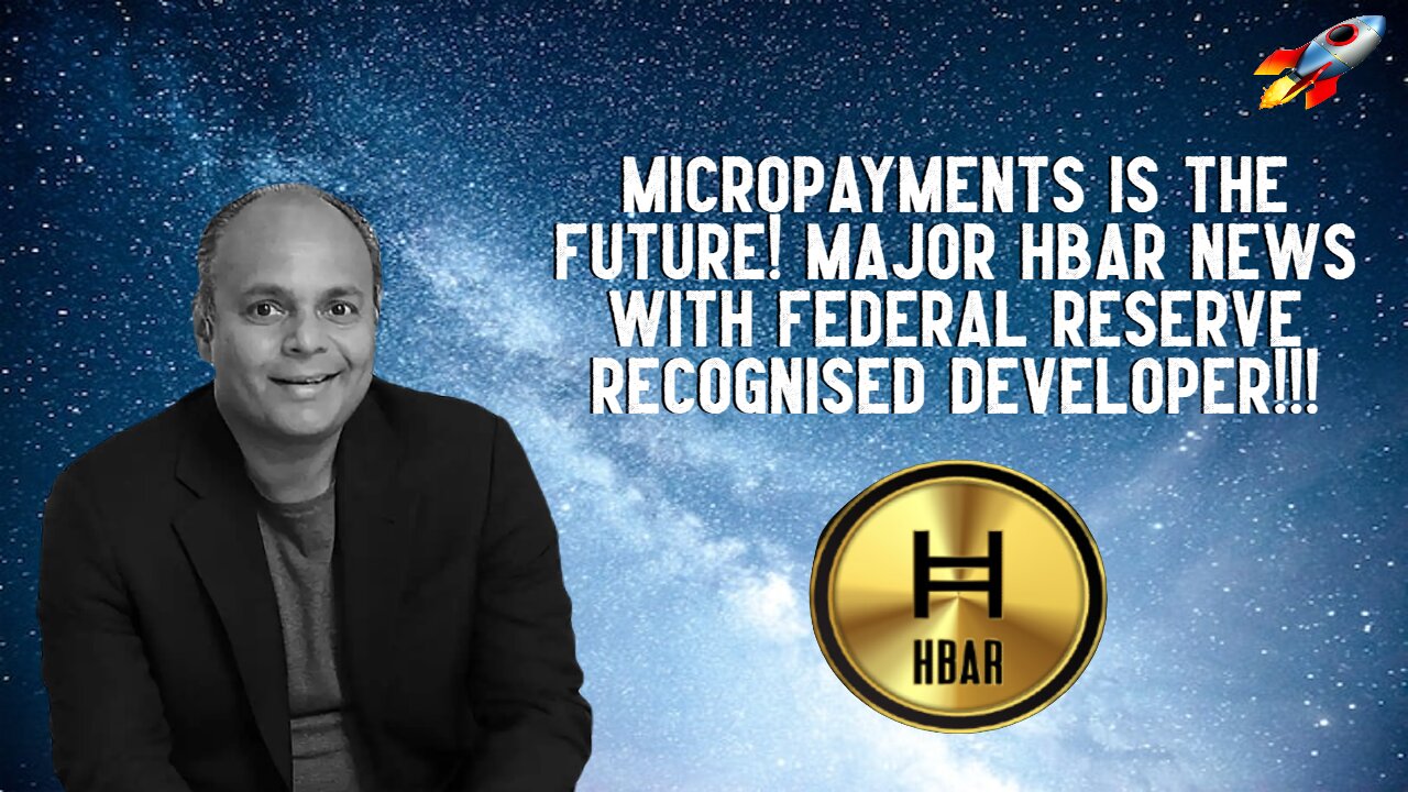 Micropayments Is The Future! MAJOR HBAR NEWS!!!