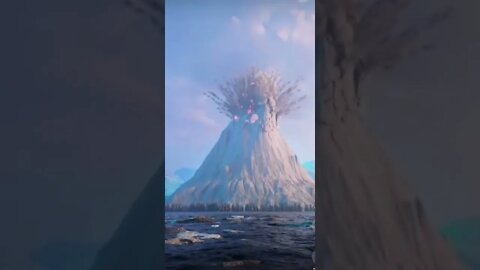 Epic Sea Volcano #shorts