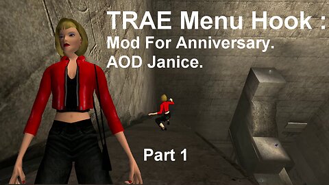 Tomb Raider Modded :TRLE Menu Hook Janice AOD Part 1