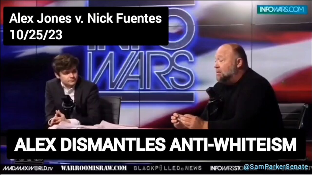 ALEX JONES GOES "GLOVES OFF" AGAINST ANTI-WHITEISM