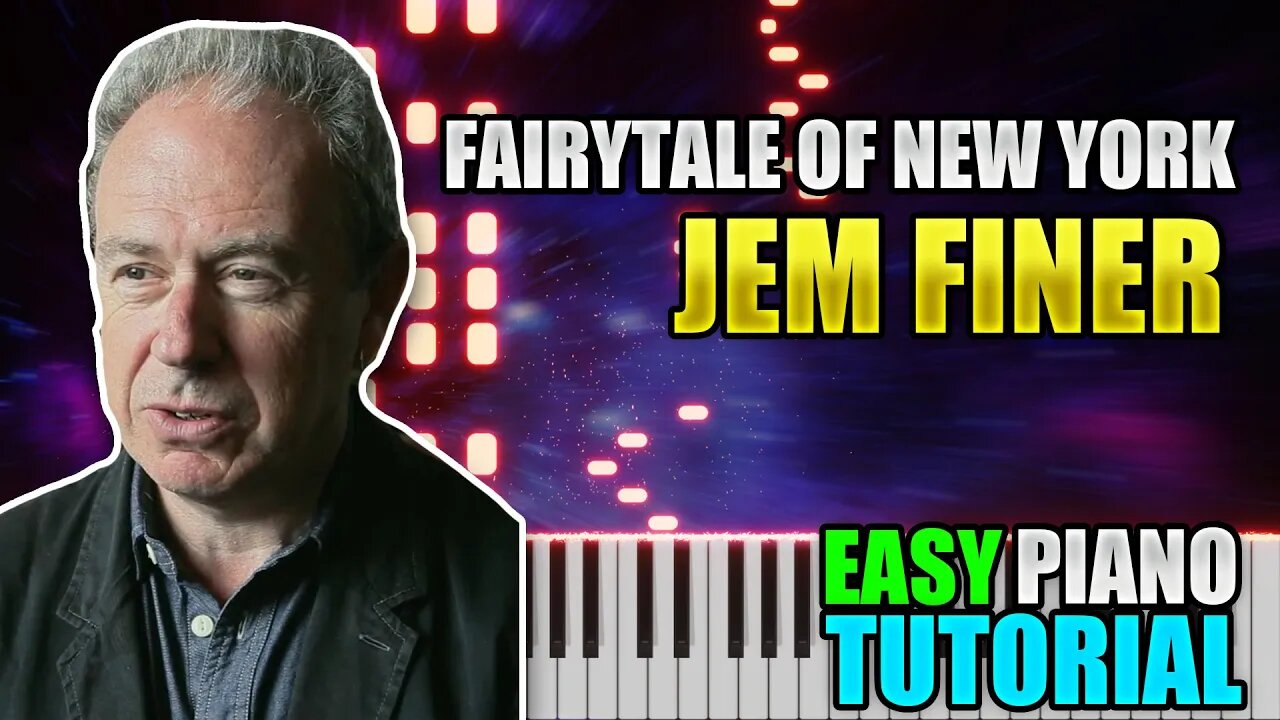 Fairytale of New York - Jem Finer | Easy Piano Lesson