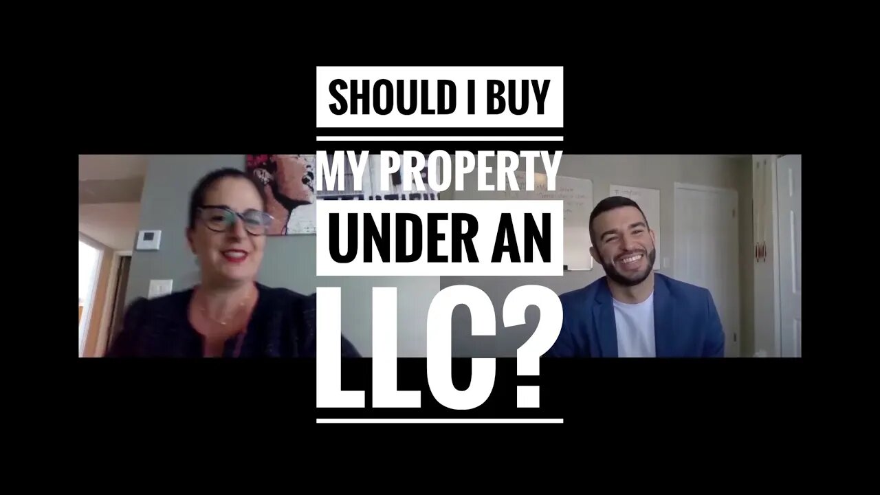 Buying South Florida w/ Laura Lavie - Buying a property under an LLC?