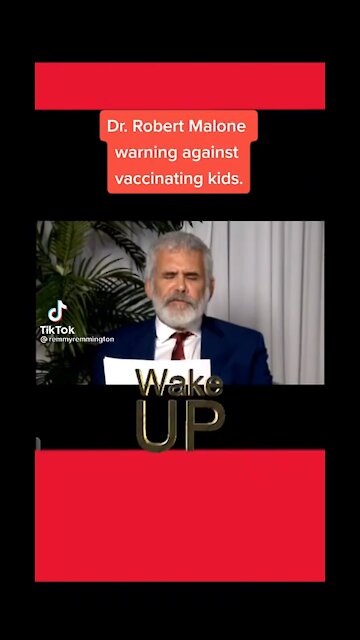 DrRobert Malone has a message for everyone