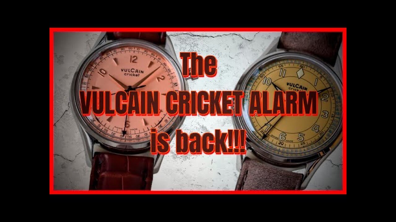 The VULCAIN CRICKET Alarm is Back: Get Yours Today!