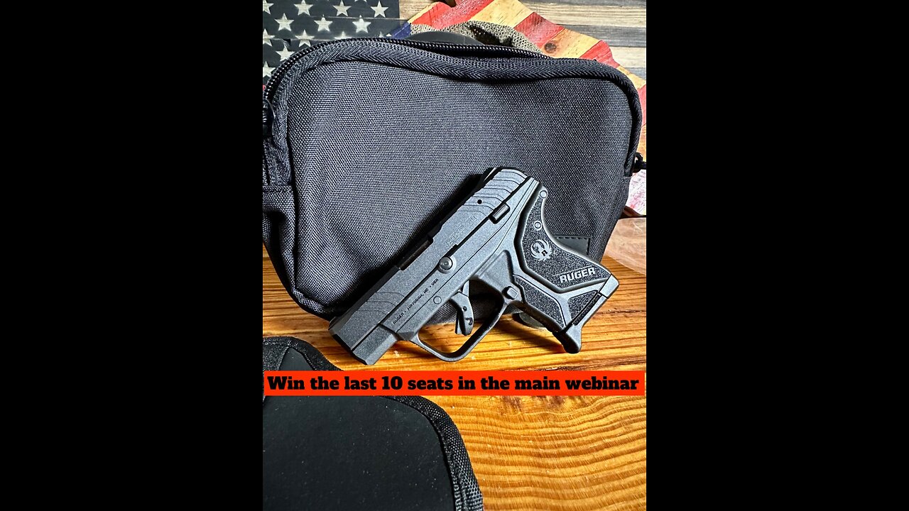 Ruger LCP II – 380 ACP – 03750 With EDC Bag MINI #2 For The Last 10 Seats In The Main Webinar