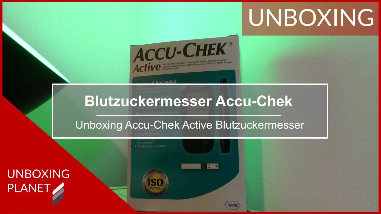 Blutzuckermesser Accu-Chek Active - Unboxing Planet