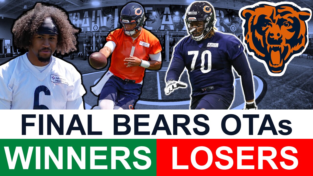 Chicago Bears OTAs Winners & Losers Heading Into Mandatory Minicamp