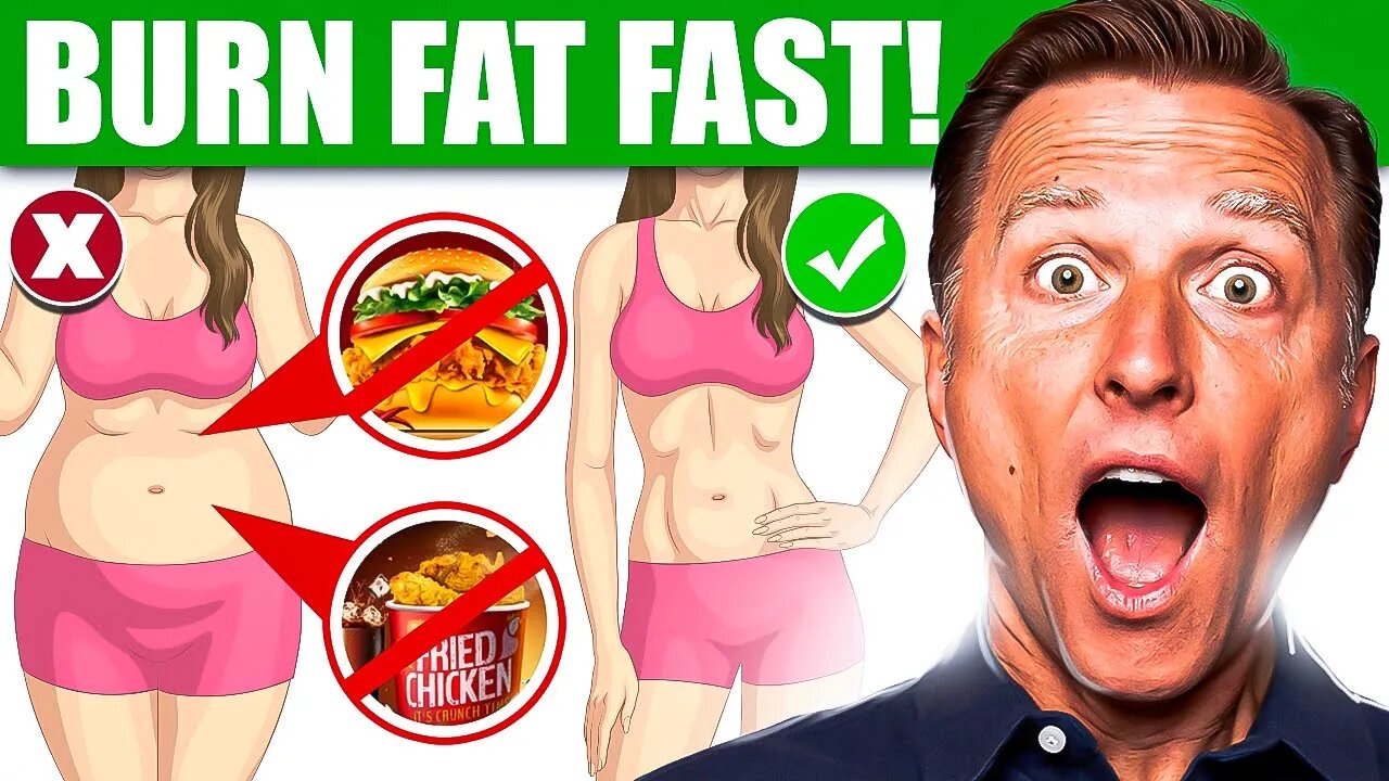 How to Burn Belly Fat EXTREMELY Fast with Dr. Berg's 5 Expert Tips