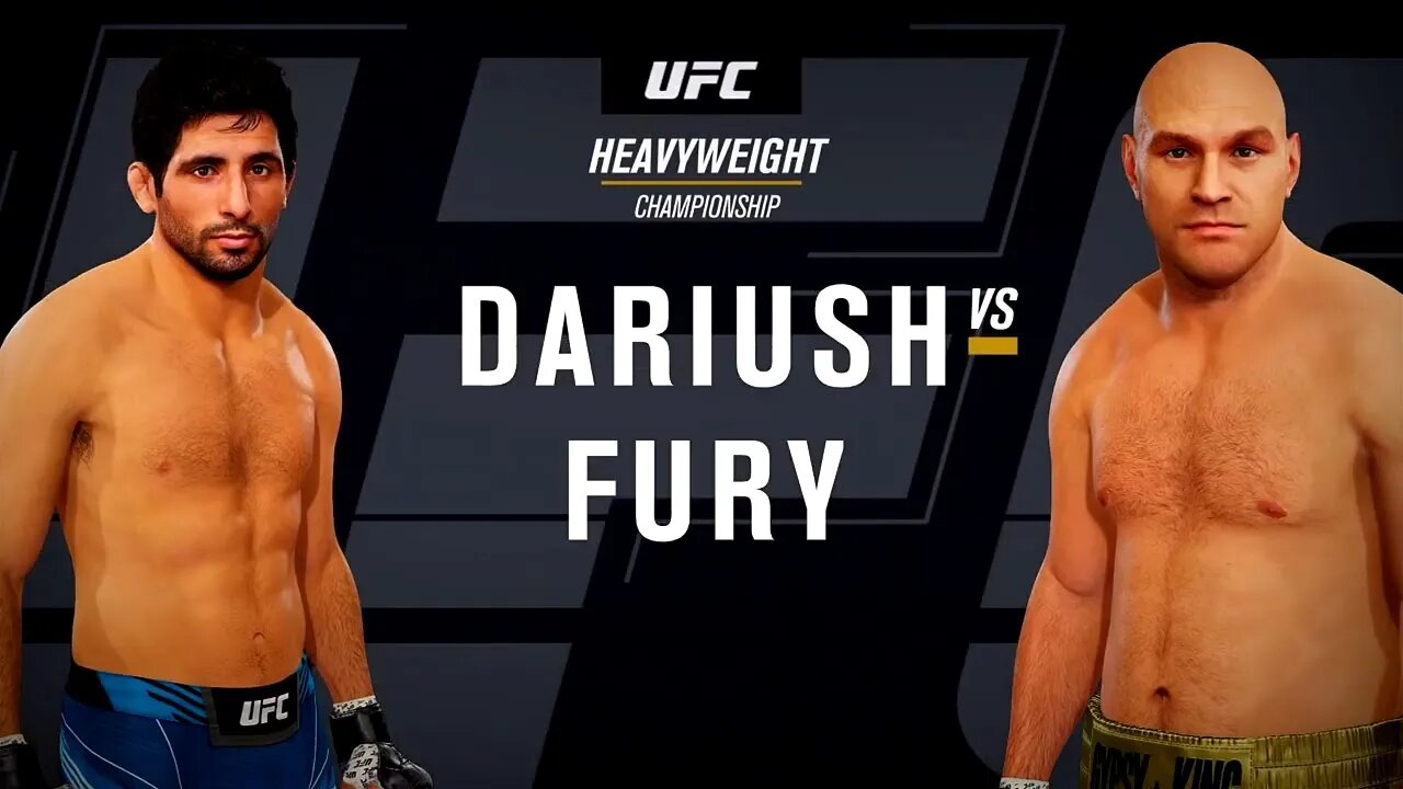 EA Sports UFC 4 Gameplay Tyson Fury vs Beneil Dariush