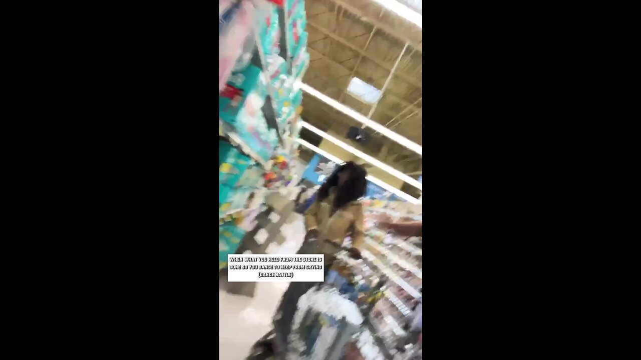 When What You Need From The Store Is Gone So You Dance To Keep From Crying (Dance Battle)