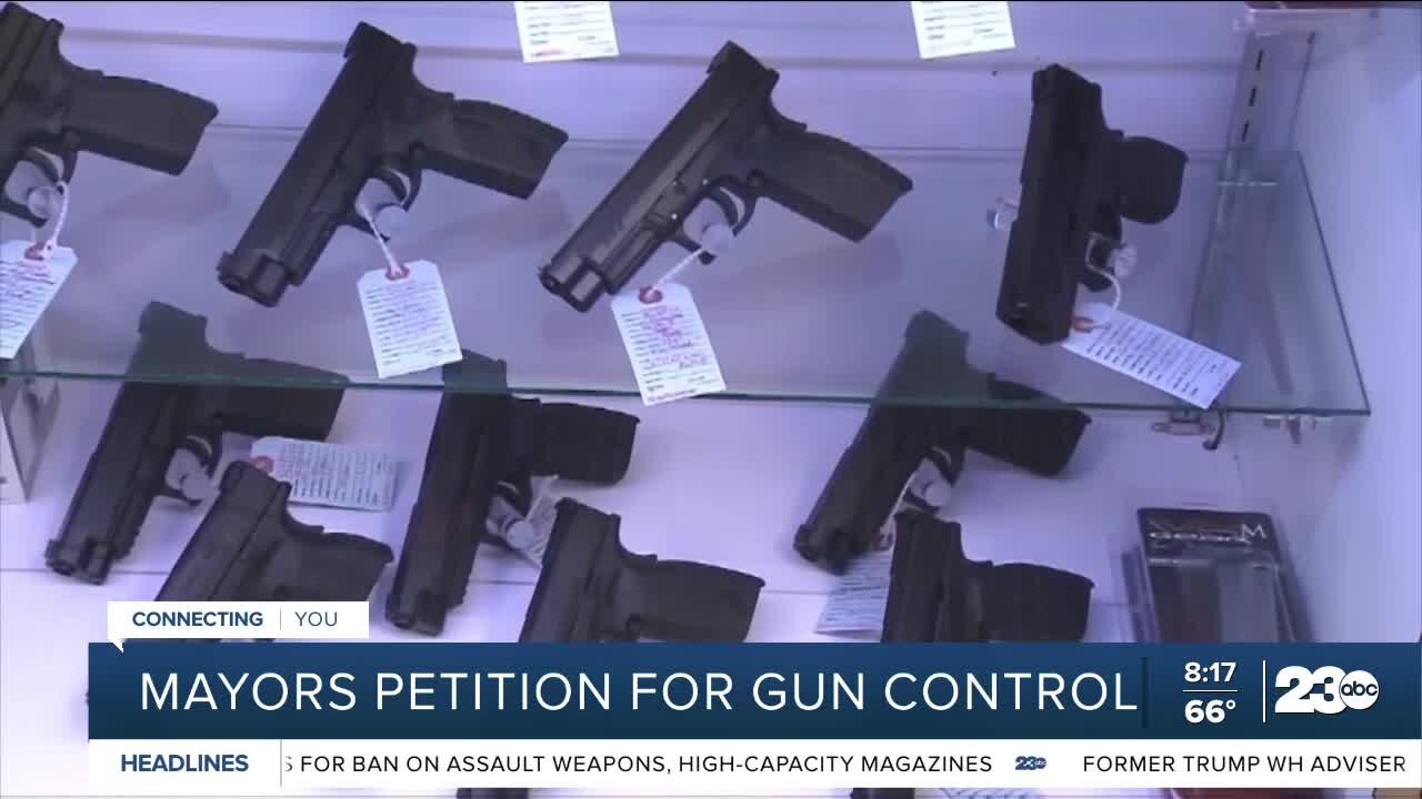 Hundreds of Mayors petition for gun control