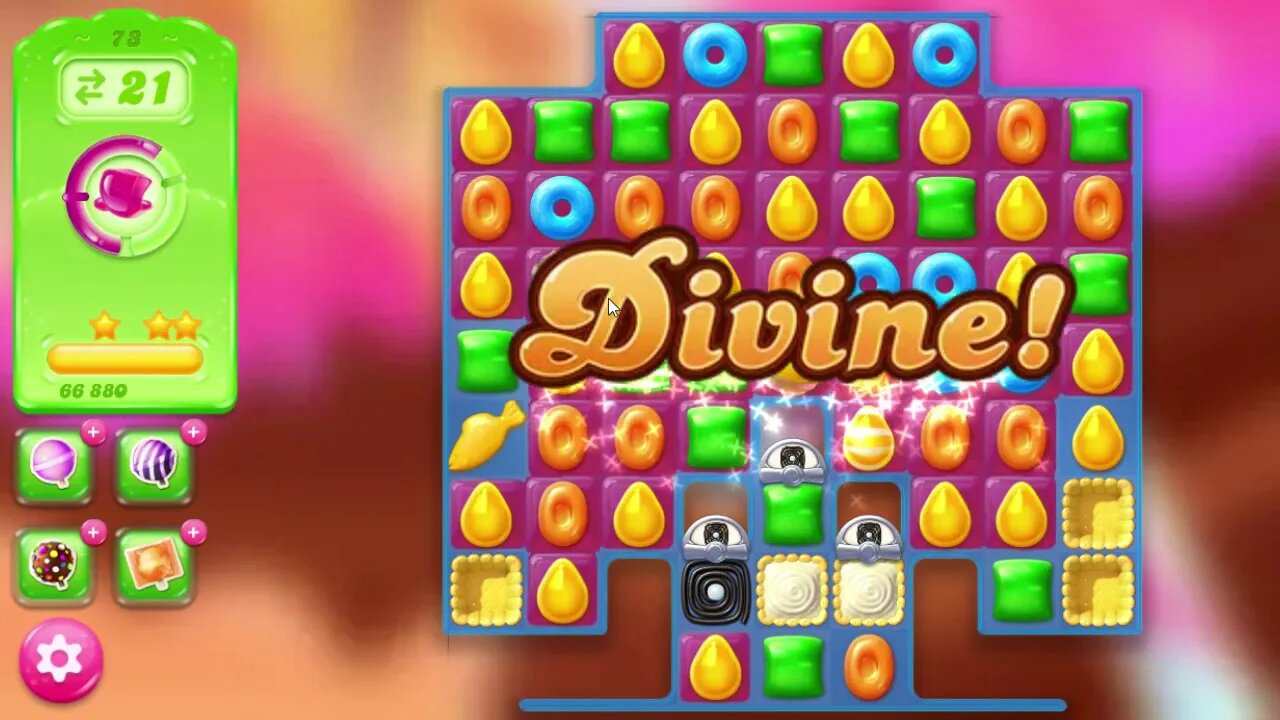 Candy Crush Jelly Saga Level 73