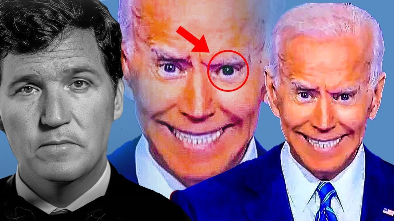 “HOW IS NOBODY REALISING BIDEN’S NEW FACE?” TUCKER CARLSON