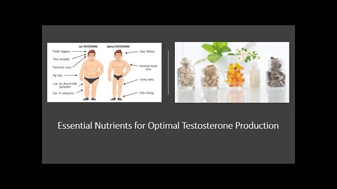 Testosterone Supplements & Nutrients