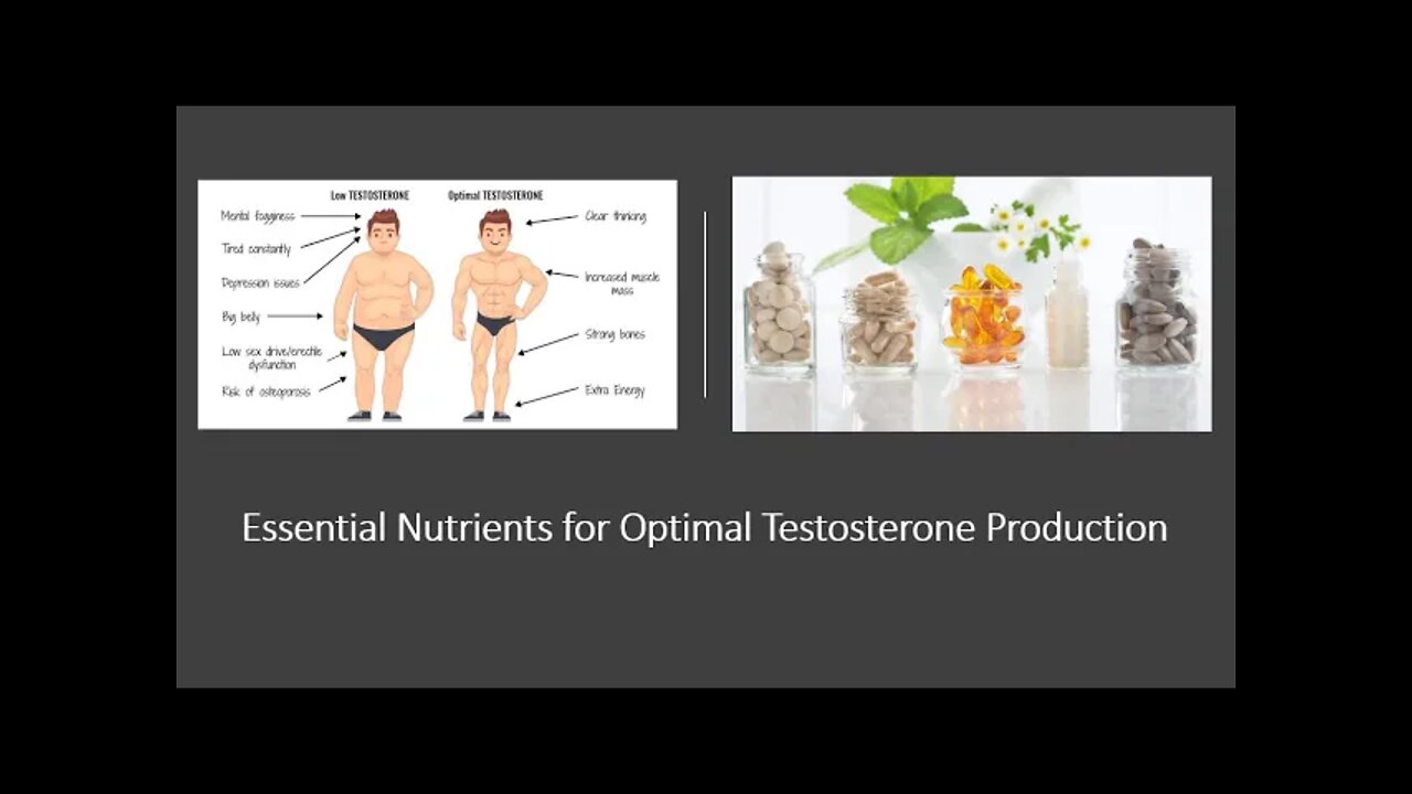Testosterone Supplements & Nutrients