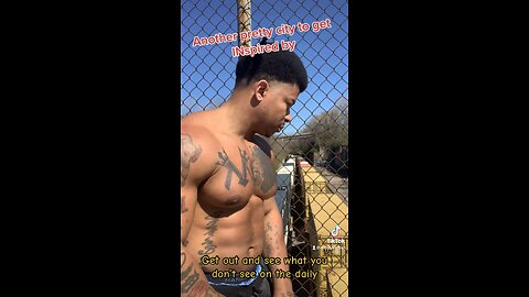 IN ANOTHER PRETTY CITY. GETTING INSPIRED! | the best motivational bodybuilding rapper