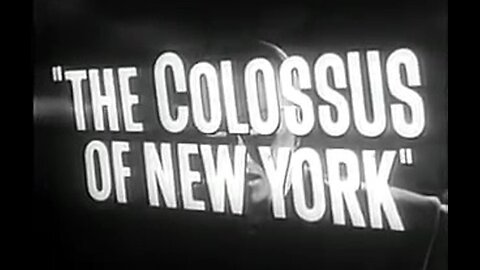 The Colossus of New York (T-RO'S TOMB Movie Mausoleum)