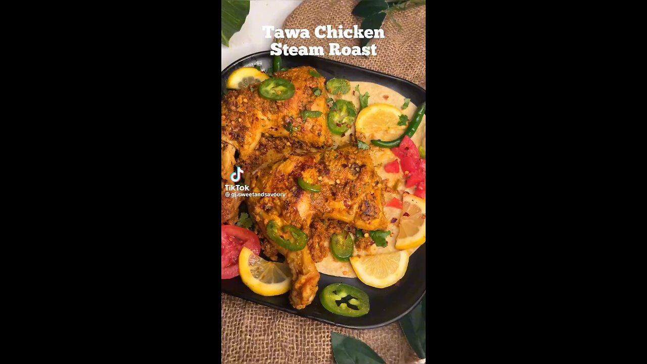 Tawa chicken recepie