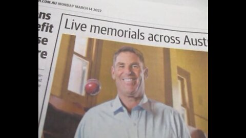 MSM calls spin bowler Shane Warne a great showman. Was his death a great show of spin as well?