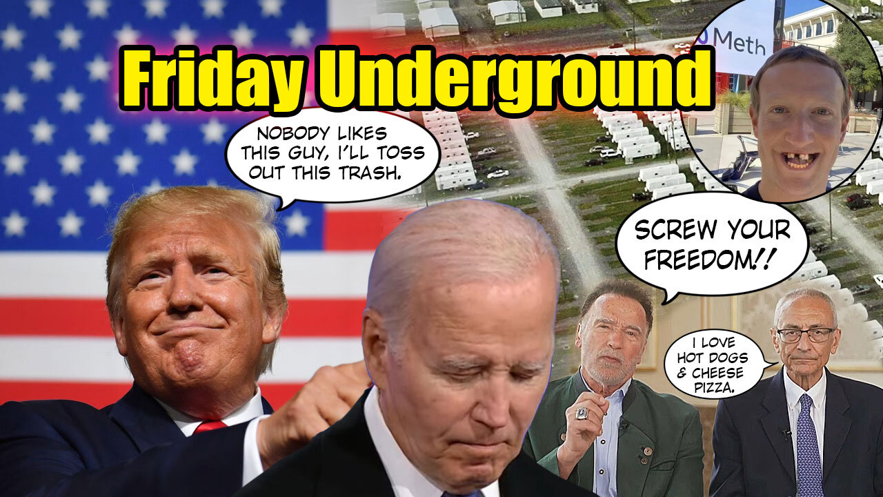 CNN and Democrats Destroy Biden worse than Trump did! Friday Underground!