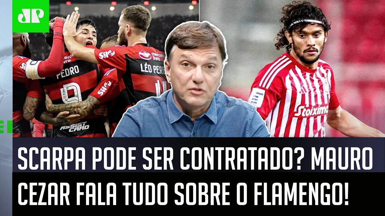 "Pelo que EU APUREI sobre o Scarpa, o Flamengo..." Mauro Cezar FALA TUDO!