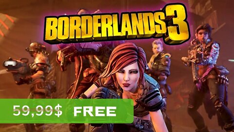 Borderlands 3 - Free for Lifetime (Ends 26-05-2022) Epicgames Giveaway