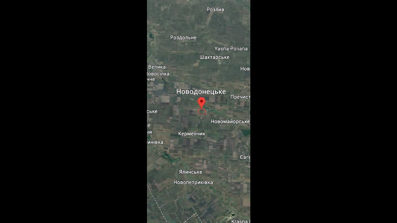 Impressions of two enemy tanks near the village of Novodonetske