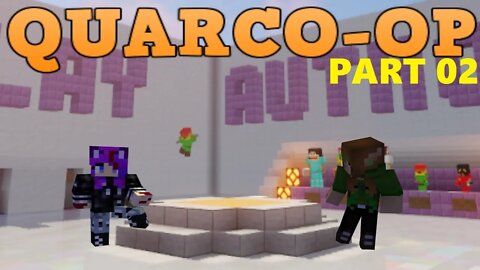 Minecraft: QuarCo-Op Part 02 w/Poison (DrEmil)
