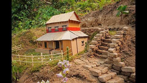 handmade diy miniature house