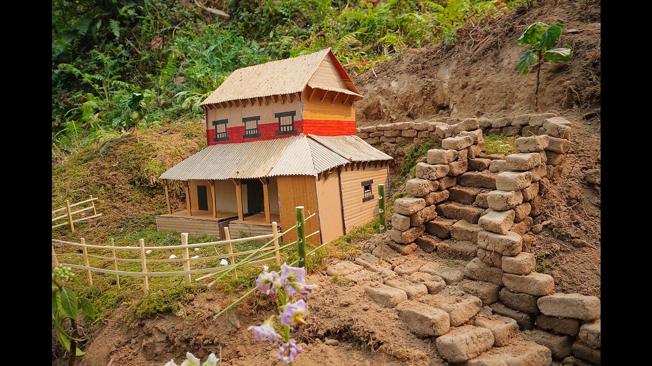 handmade diy miniature house