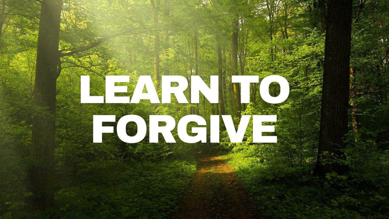 "Learning to Forgive: Healing and Releasing Emotional Weight"