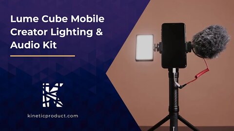 Lume Cube Mobile Creator Lighting & Audio Kit