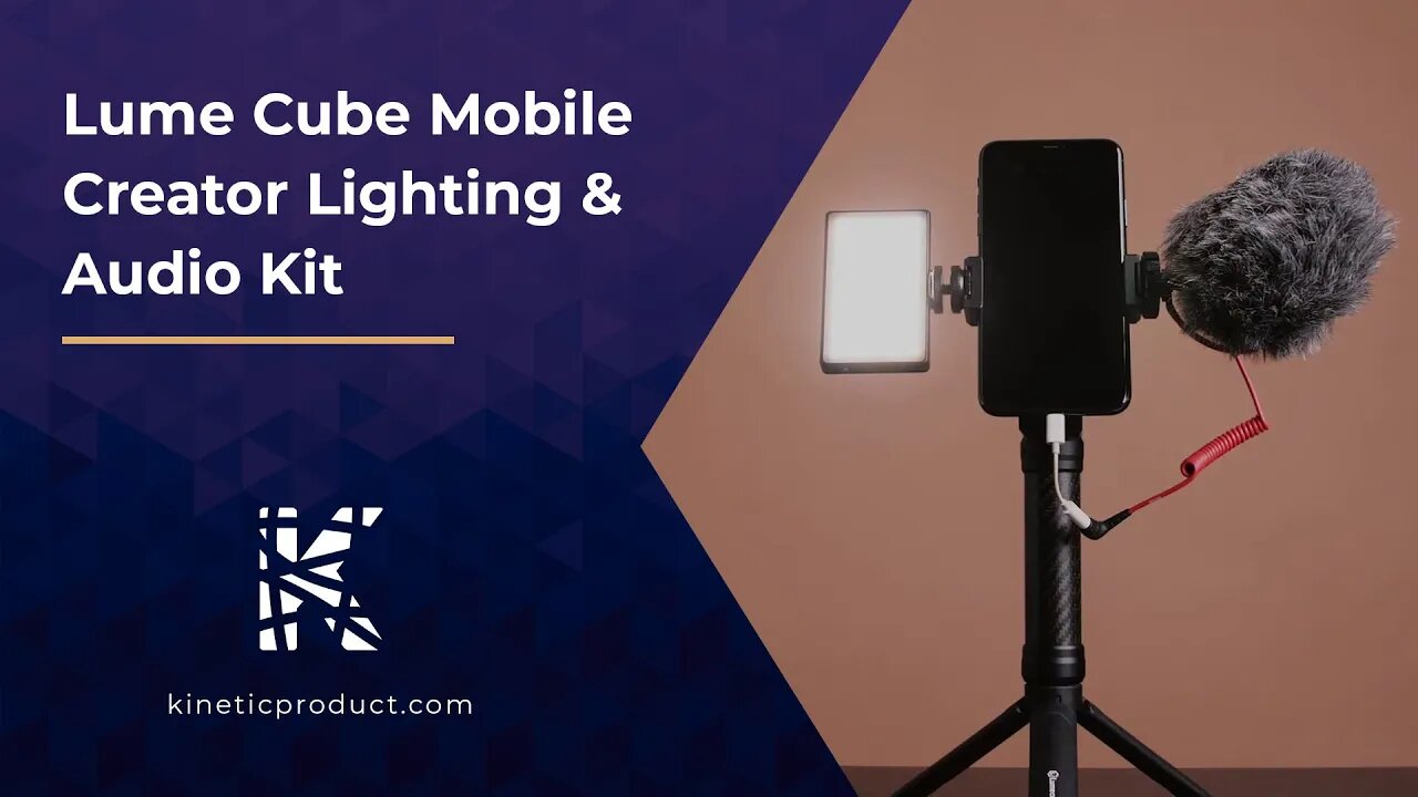 Lume Cube Mobile Creator Lighting & Audio Kit