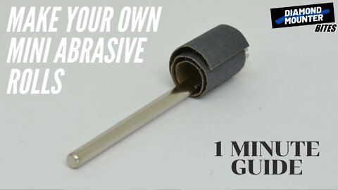 Hand Make Your Own Mini Abrasive Rolls