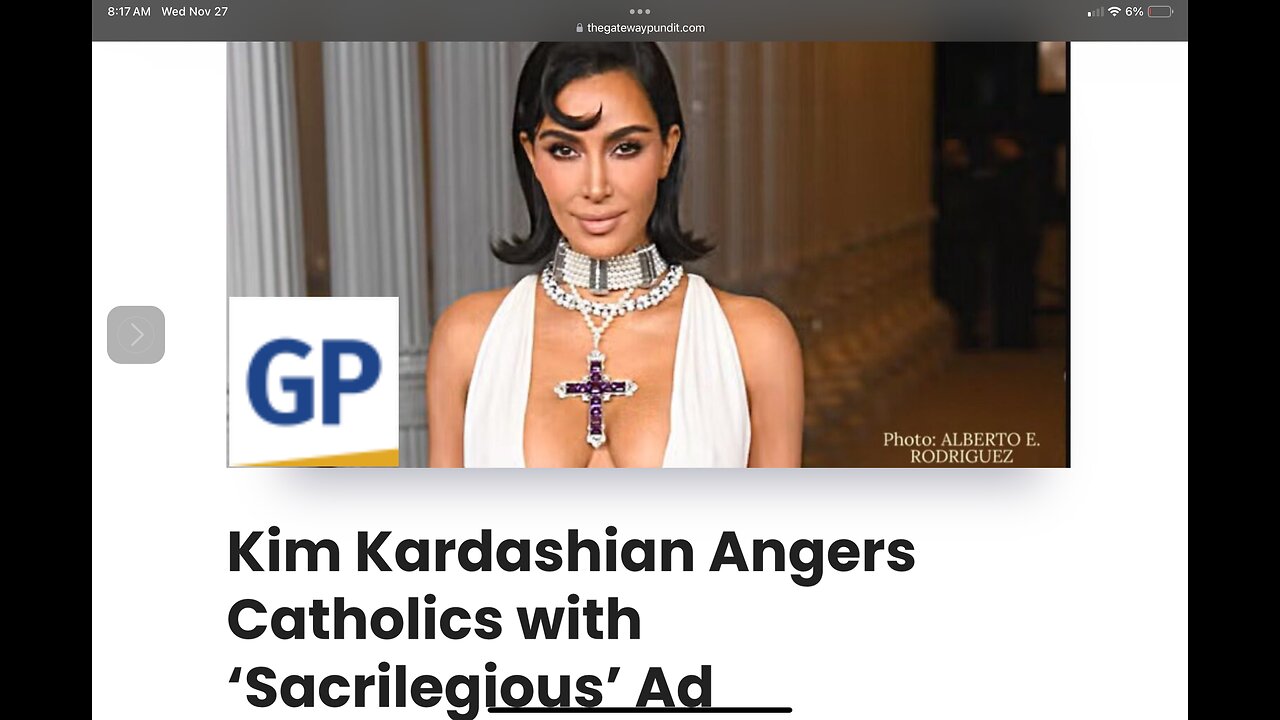 Kim Kardashian Angers Catholics with ‘Sacrilegious’ Ad