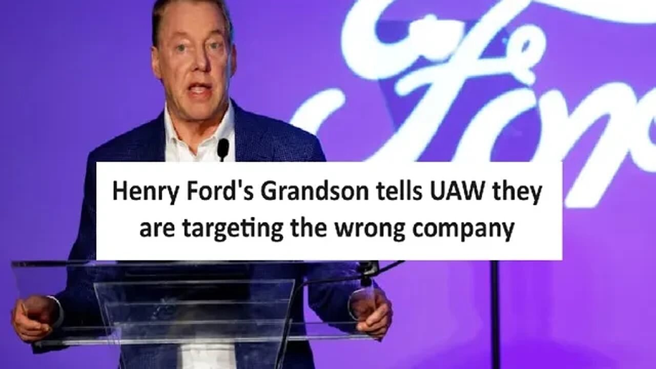 Bill Ford breaks norm and speaks out about UAW strike tells them to target Japanese automotive