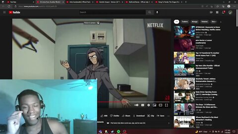REACTION!!!Uncle from Another World | Official Trailer #2 | Netflix Anime