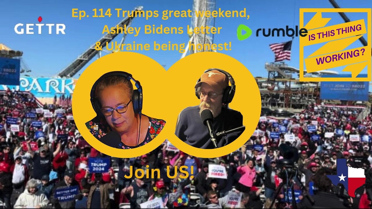 Ep. 114 Trump had a great weekend, Ashley Biden's Letter & Ukraine being honest!