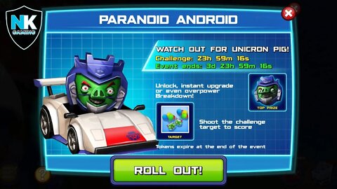 Angry Birds Transformers 2.0 - Paranoid Android - Day 3 - Featuring Nightbird