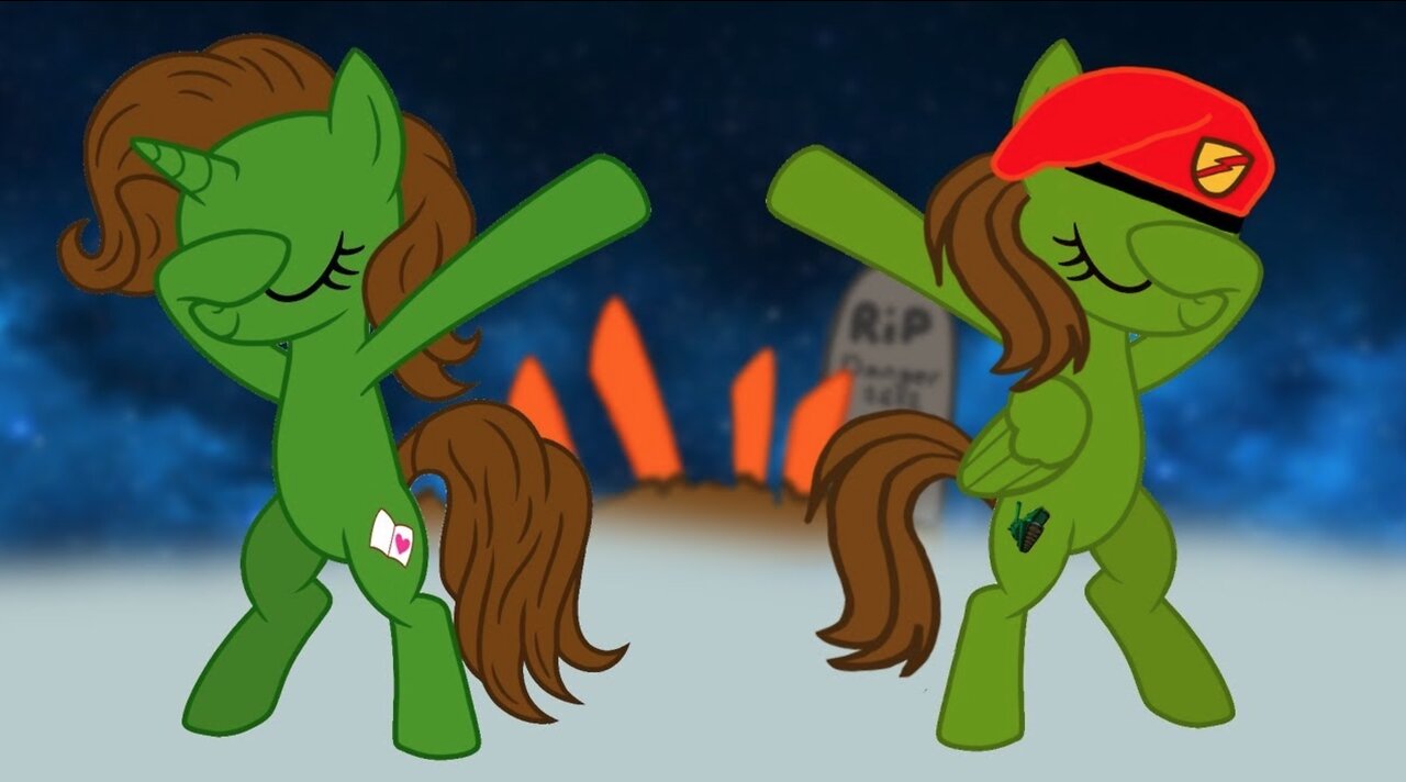 Two Green Mares And a DAB