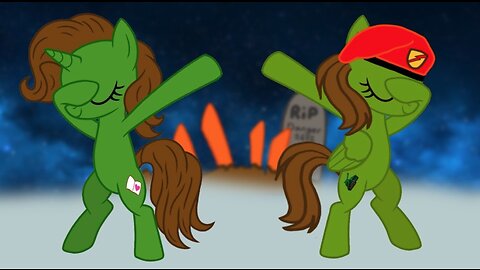 Two Green Mares And a DAB