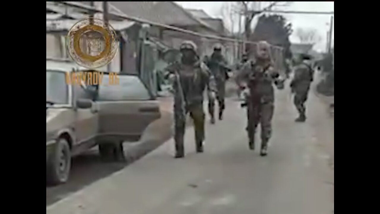 Ukraine - Chechen special forces in Mariupol